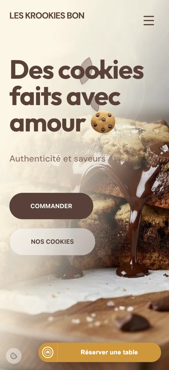 Version mobile - Les Krookies Bon