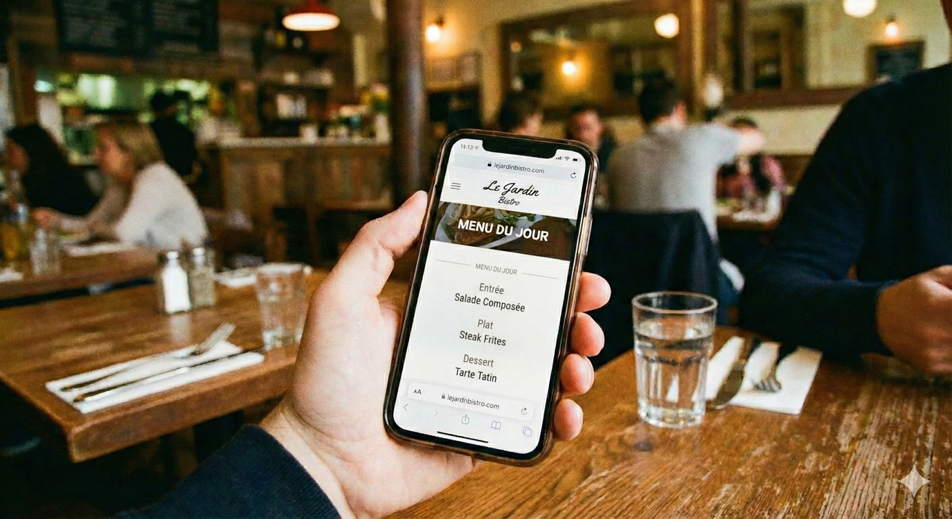 Serveur restaurant restoweb